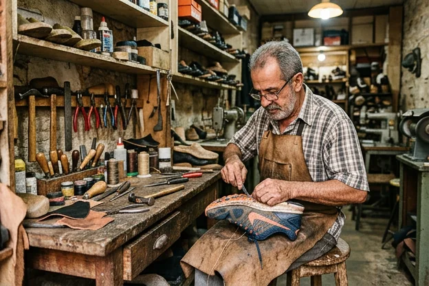 Reparo de tênis em Barbacena.